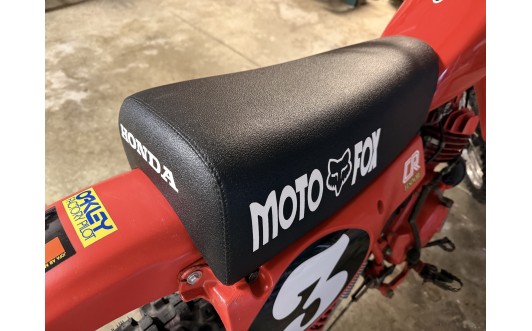 1980, '81 Honda CR80 seat cover.
